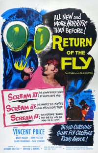 Return of the Fly poster