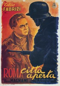 Rome, Open City poster