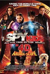 Spy Kids: All the Time in the World in 4D poster