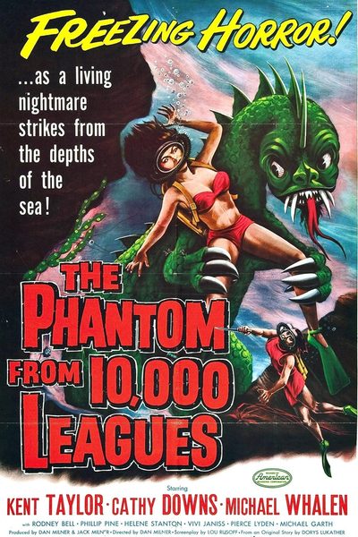 The Phantom from 10,000 Leagues poster