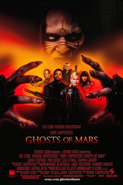 Ghosts of Mars poster