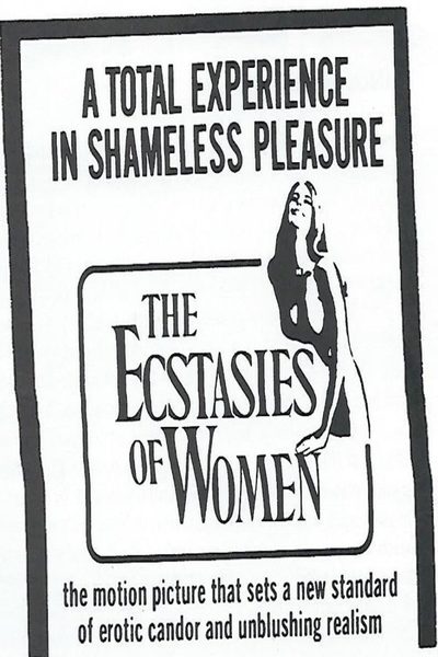 The Ecstasies of Women poster