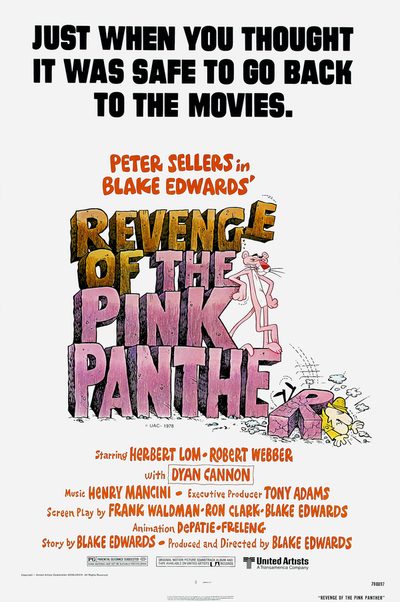 Revenge of the Pink Panther poster