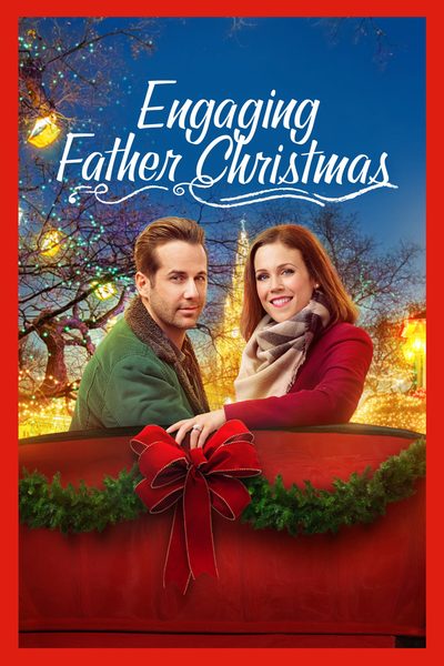 Engaging Father Christmas poster