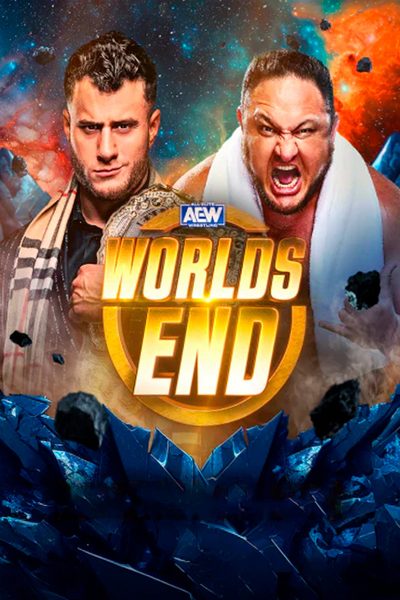 AEW Worlds End poster