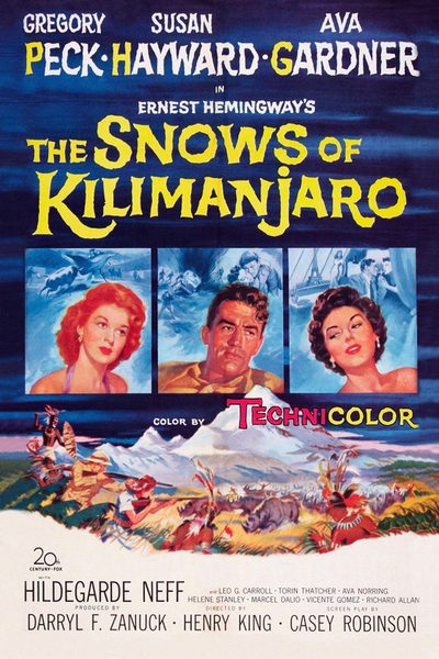 The Snows of Kilimanjaro poster