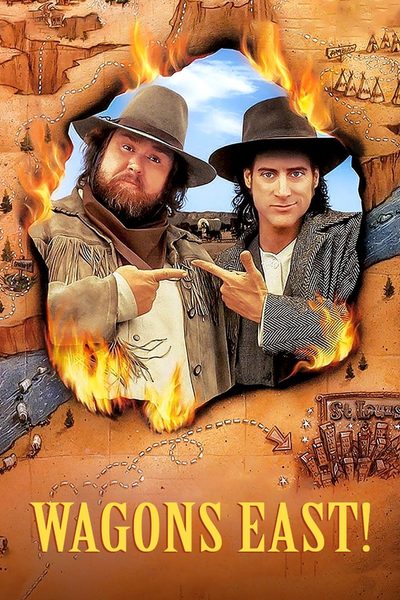 Wagons East poster