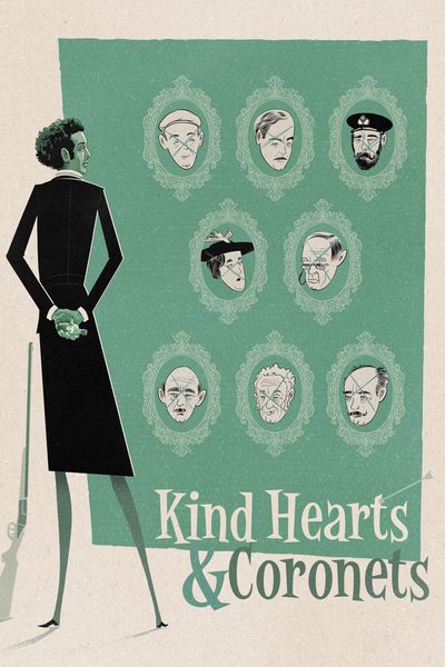 Kind Hearts and Coronets poster