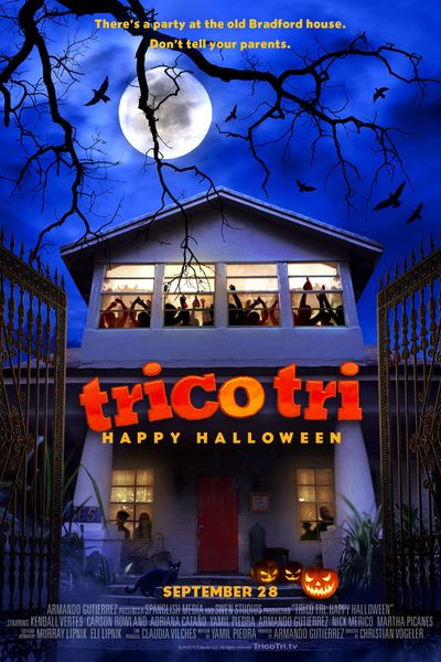 Trico Tri Happy Halloween poster