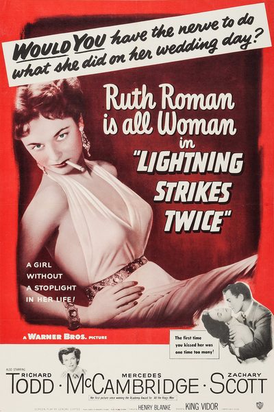Lightning Strikes Twice poster