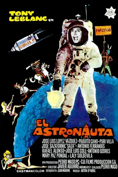 El astronauta poster
