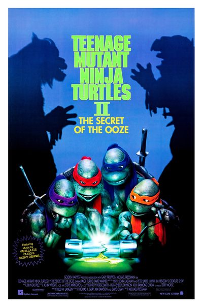 Teenage Mutant Ninja Turtles II: The Secret of the Ooze poster