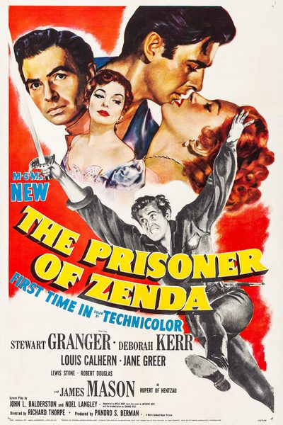 The Prisoner of Zenda poster