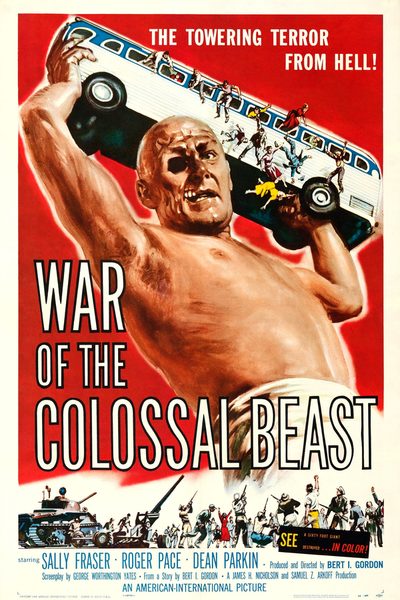 War of the Colossal Beast poster