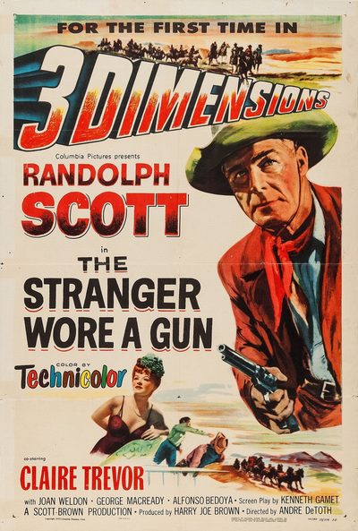 The Stranger Wore a Gun poster