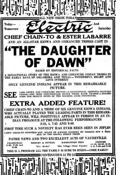 The Daughter of Dawn poster
