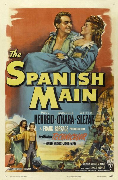 The Spanish Main poster