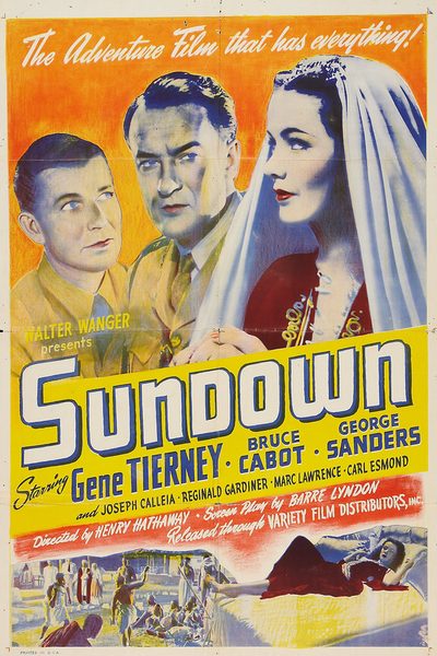 Sundown poster