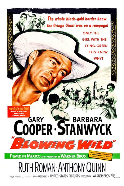 Blowing Wild poster