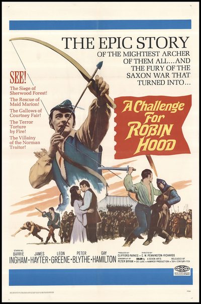 A Challenge for Robin Hood poster