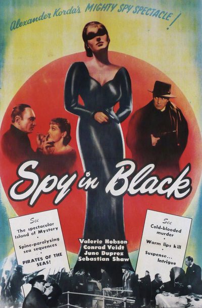 The Spy in Black poster