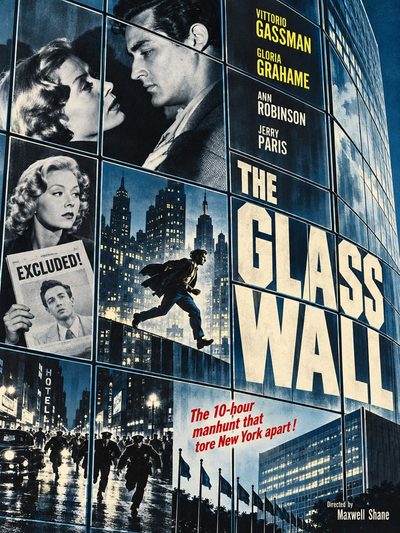 The Glass Wall poster