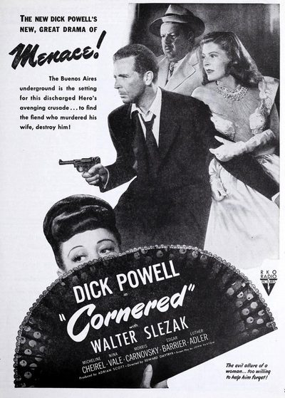 Cornered poster