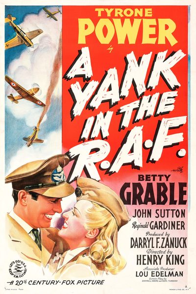 A Yank in the R.A.F. poster