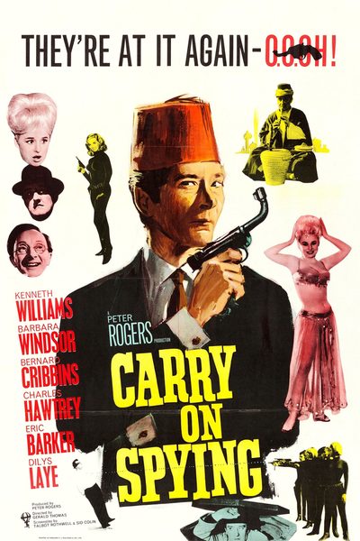 Carry on Spying poster