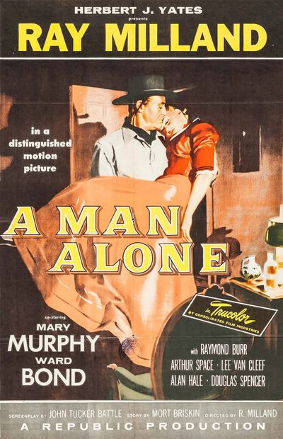 A Man Alone poster
