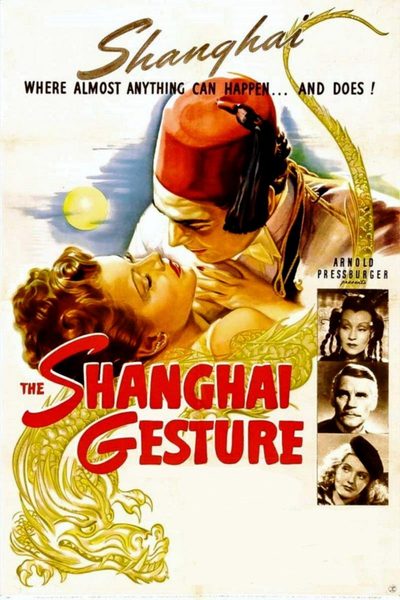 The Shanghai Gesture poster