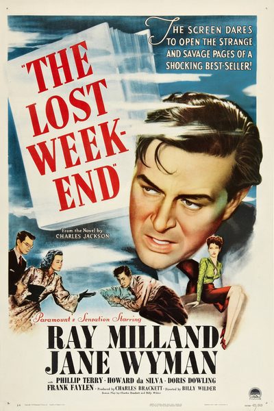 The Lost Weekend poster