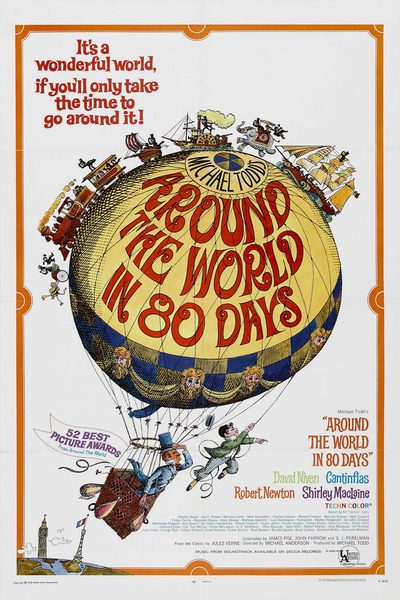 Around the World in Eighty Days poster