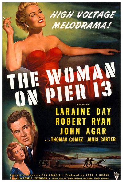 The Woman on Pier 13 poster