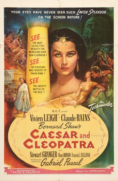 Caesar and Cleopatra poster