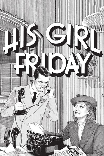 His Girl Friday poster