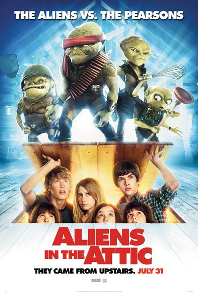 Aliens in the Attic poster