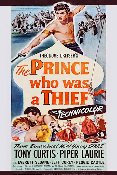 The Prince Who Was a Thief poster