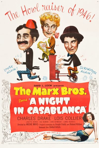 A Night in Casablanca poster