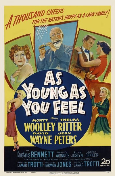 As Young as You Feel poster