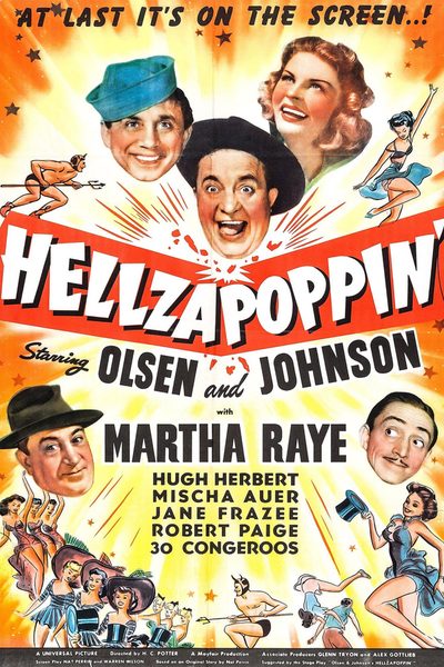 Hellzapoppin' poster