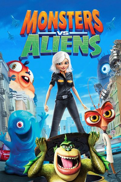 Monsters vs. Aliens poster