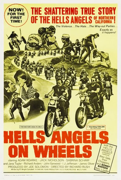 Hells Angels on Wheels poster