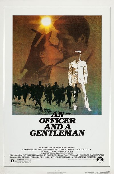 An Officer and a Gentleman poster