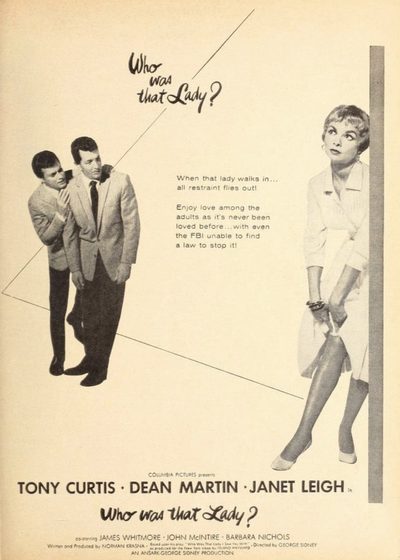 Who Was That Lady? poster
