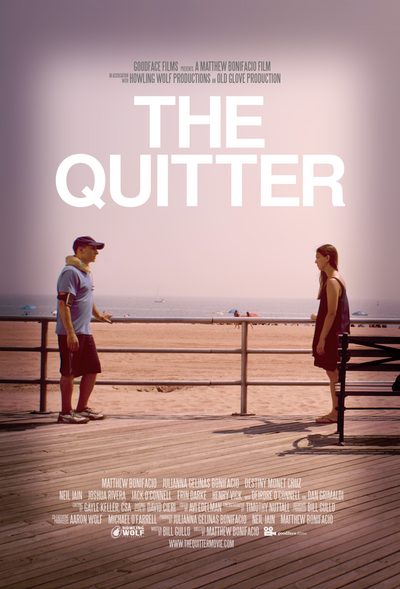The Quitter poster