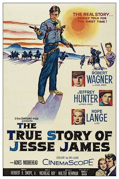 The True Story of Jesse James poster