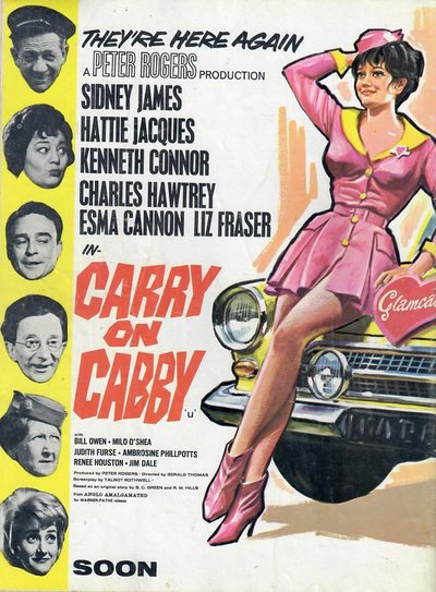 Carry on Cabby poster