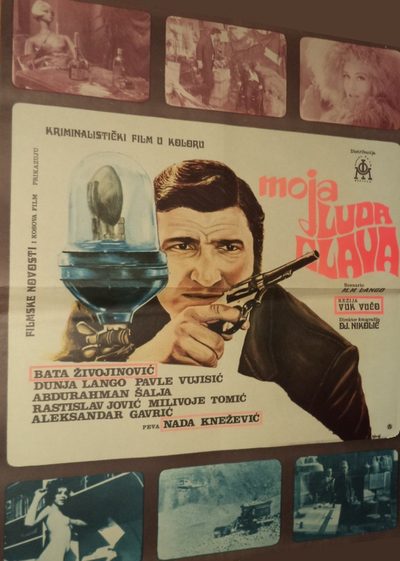 Moja luda glava poster
