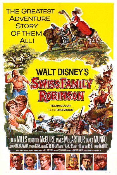 Swiss Family Robinson poster